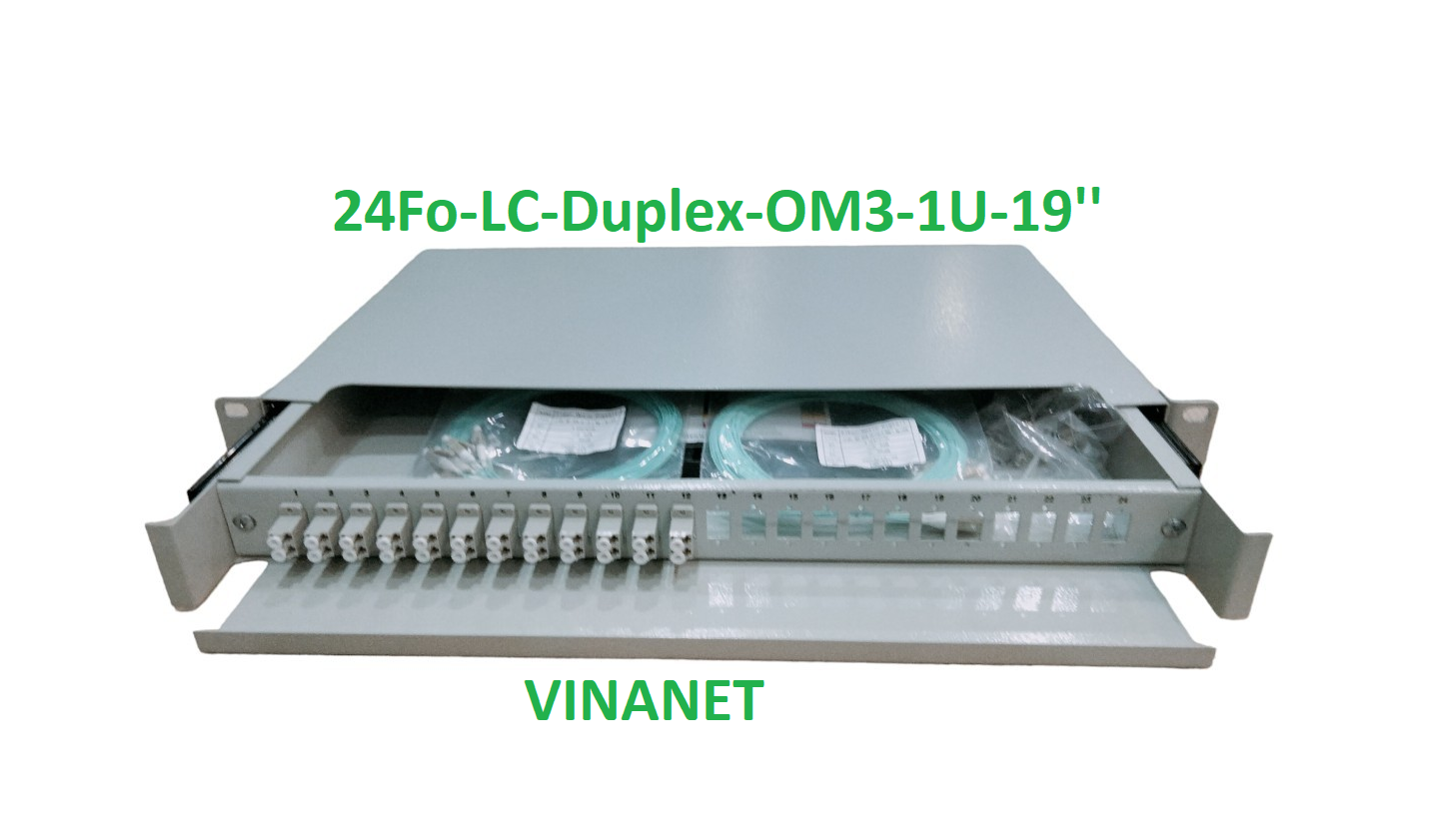 ODF 24FO Indoor nhựa full phụ kiện LC-OM3